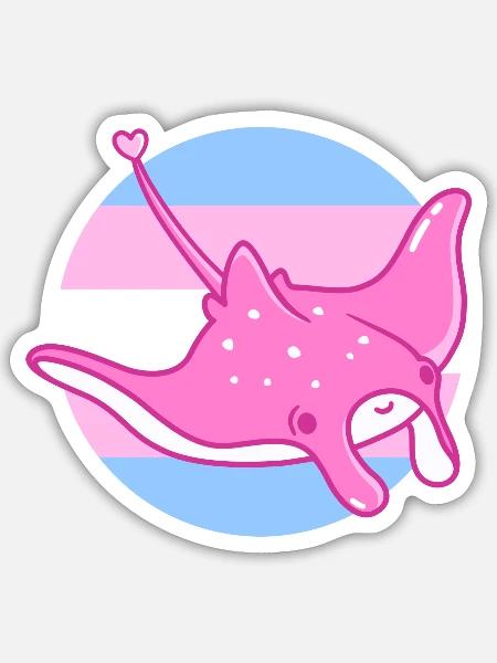 - Sticker - white matte