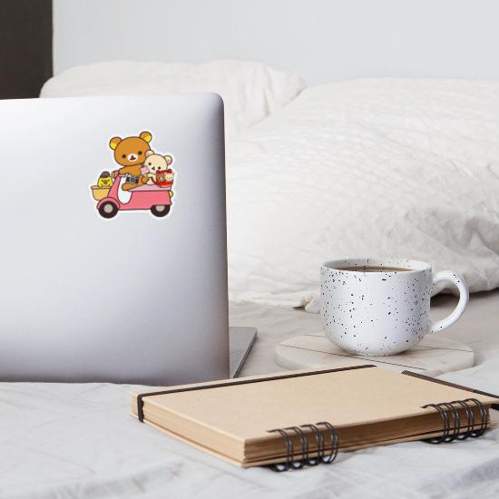 Rilakkuma Itsudemo Issho Sticker - Se39601 Clear Character Decal