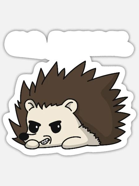 - Sticker - white matte