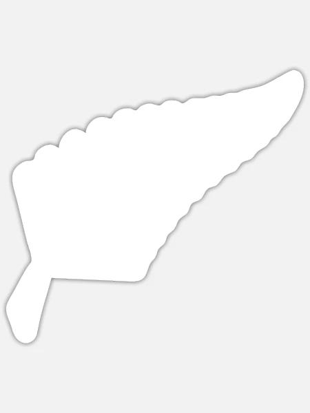 New zealand Cricket team - Sticker - white matte