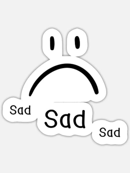 - Sticker - white matte