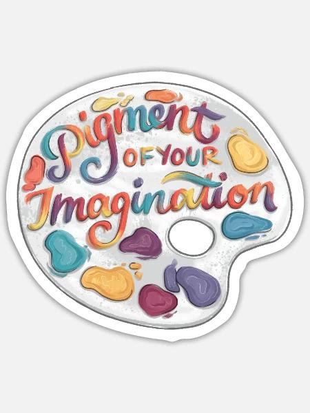 - Sticker - white matte