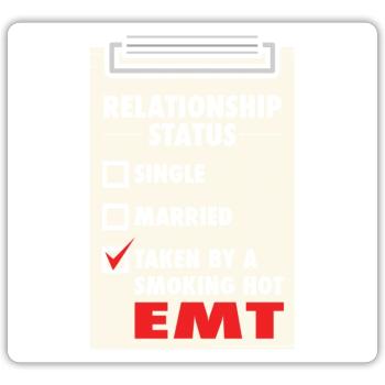 Emt Paramedic - Sticker - white matte - Front