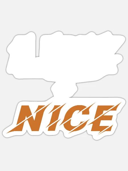 - Sticker - white matte