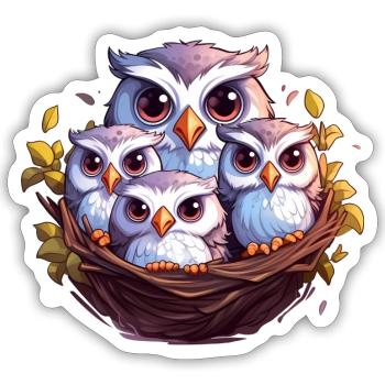 Guardians of the Night - Sticker - white matte - Front