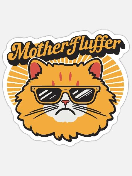 - Sticker - white matte