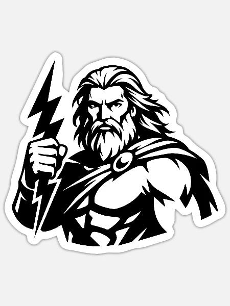  - Sticker - white matte