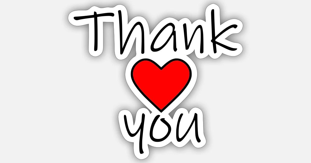 Thank you…❤︎ thank you so much I love you - Free greeting card ❤️ - JolieCarte