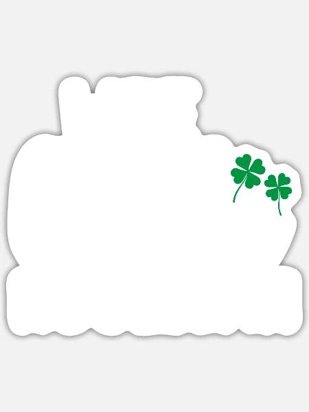 Wee Little Hooligan 1 - Sticker - white matte
