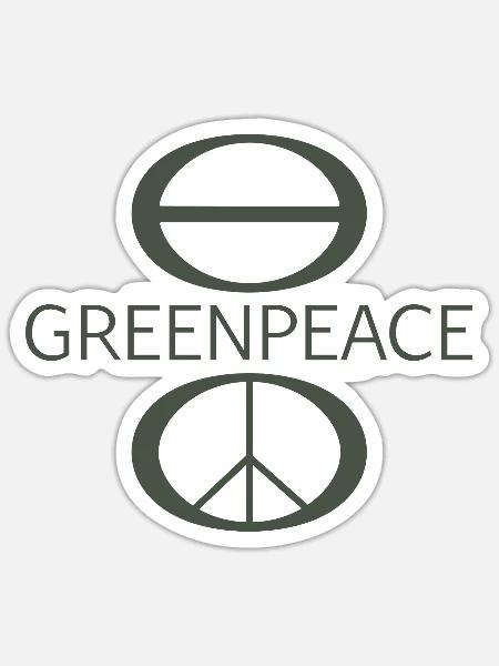 Greenpeace - Sticker - white matte