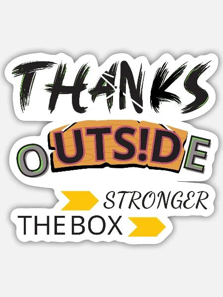 - Sticker - white matte
