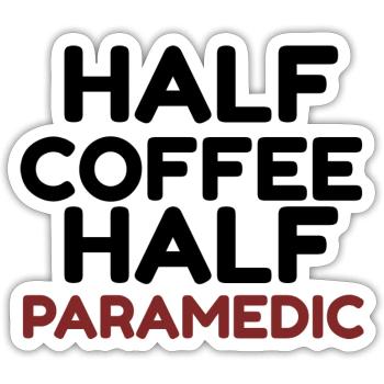 Paramedic - Sticker - white matte - Front