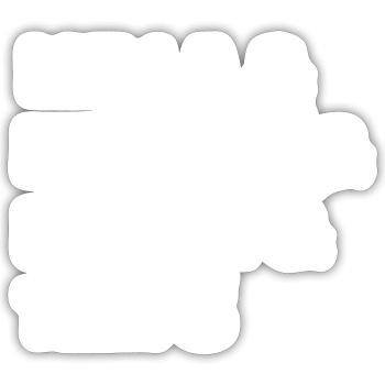 Guardian of the Galaxy 80s - Sticker - white matte - Front