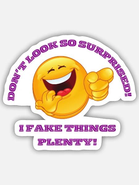  - Sticker - white matte