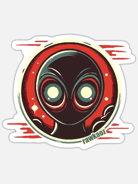 - Sticker - white matte