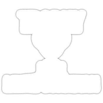 Trophy Legal Guardian - Sticker - white matte - Front