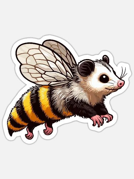 - Sticker - white matte