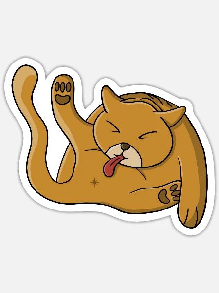 Bath Time - Sticker - white matte
