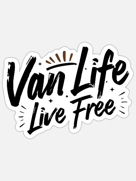 - Sticker - white matte