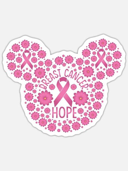 Breast Cancer Awareness - Sticker - white matte