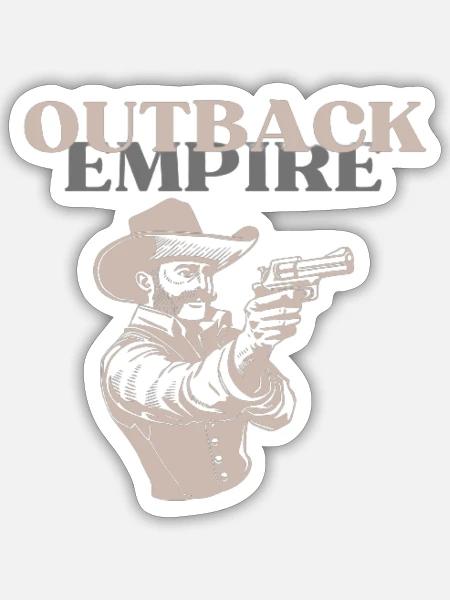 Outback Empire Music - Sticker - white matte