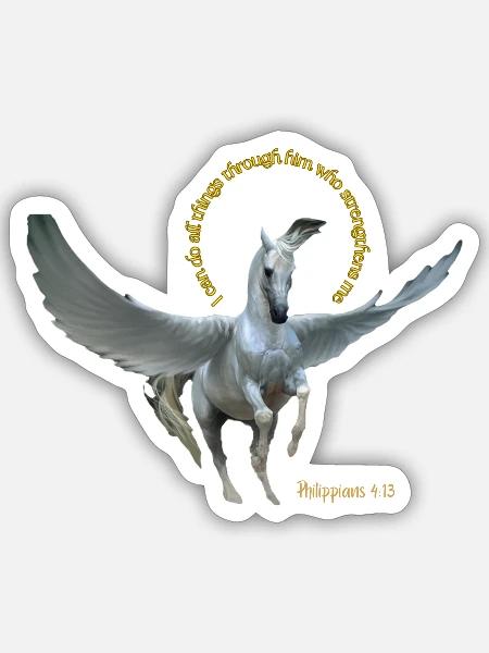 - Sticker - white matte