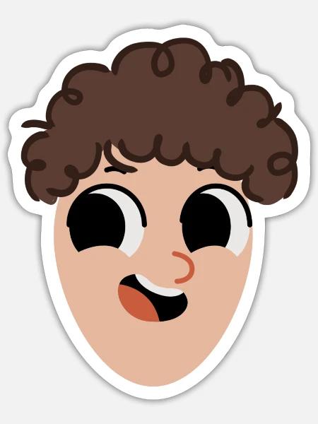 - Sticker - white matte