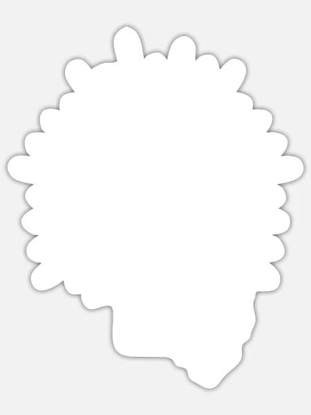 SmileyWorld Break The Rules Cool Pose - Sticker - white matte