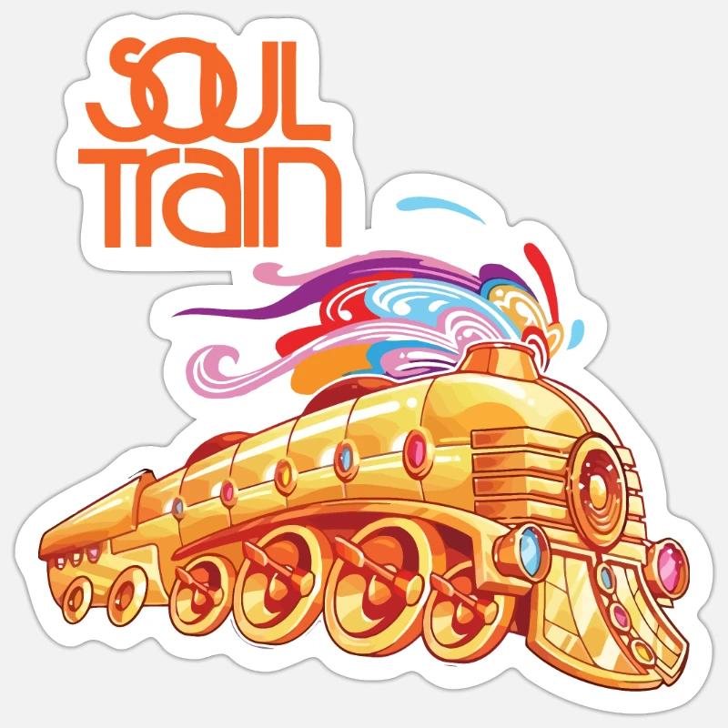 Soul Train Logo' Sticker | Spreadshirt