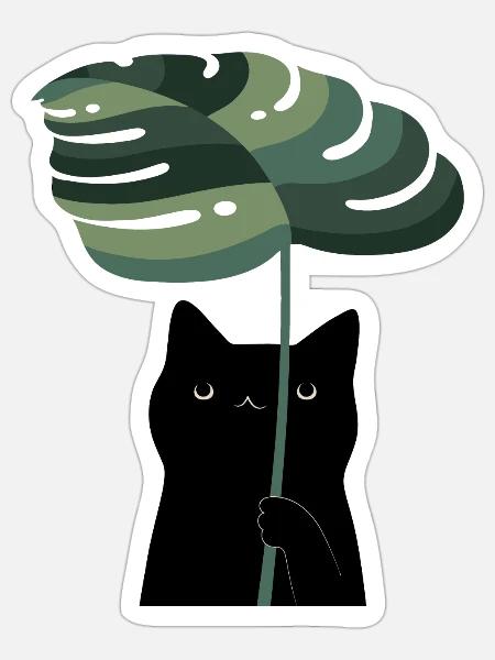 - Sticker - white matte