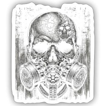 Guardian of the Wasteland - Sticker - white matte - Front