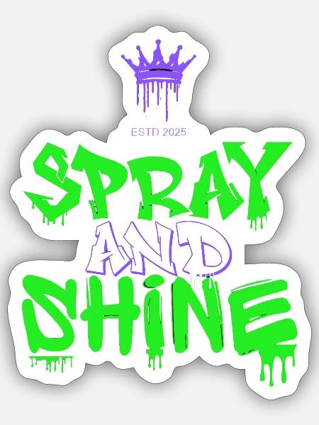 - Sticker - white matte