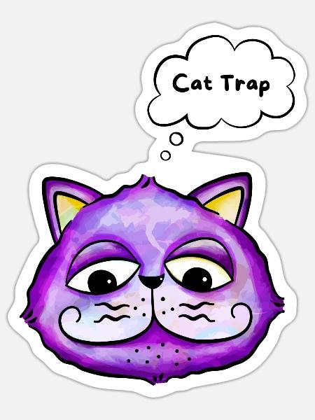 - Sticker - white matte