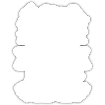 Gut Feelings Are Guardian Angels - Sticker - white matte - Front