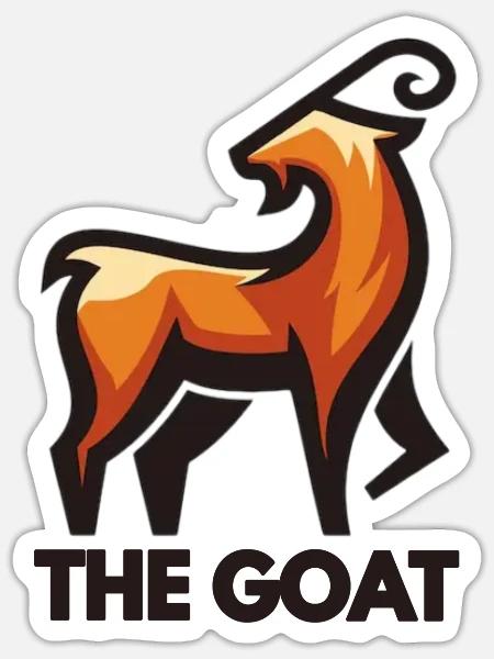 The Goat - Sticker - white matte