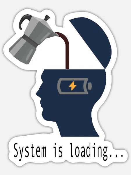- Sticker - white matte