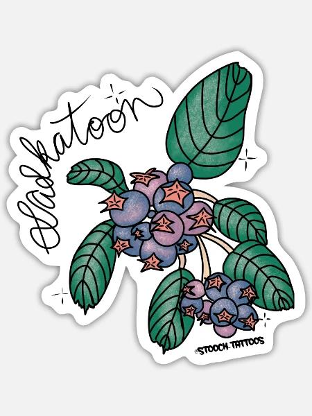 - Sticker - white matte