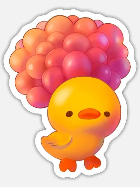 - Sticker - white matte