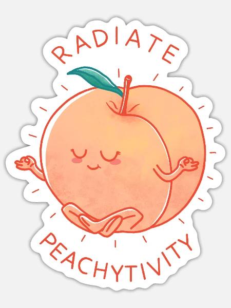 - Sticker - white matte
