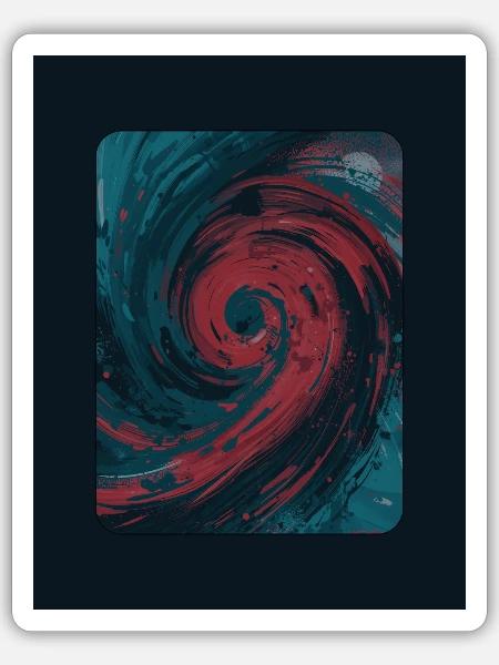 - Sticker - white matte