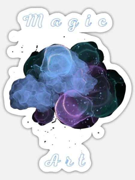- Sticker - white matte
