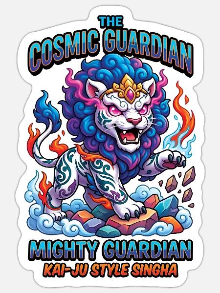- Sticker - white matte