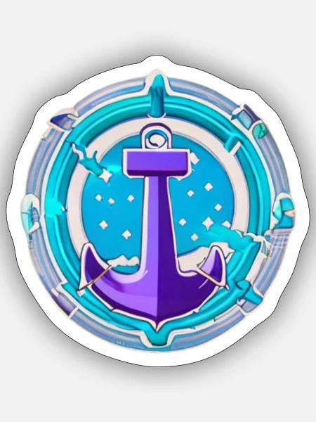  - Sticker - white matte