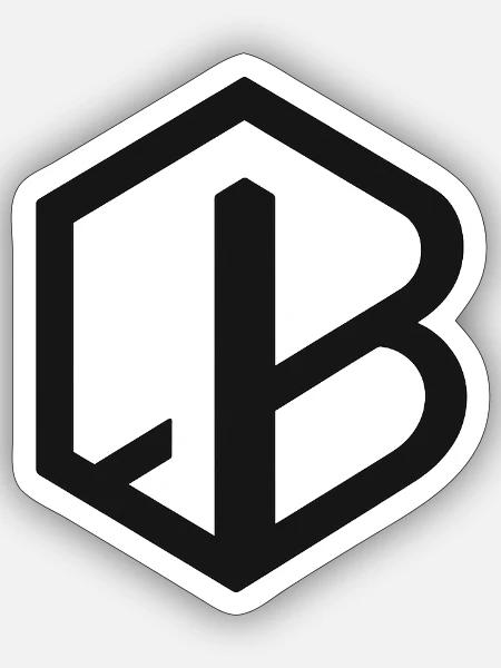 WB-Studio-Symbole officiel(clair,professionel - Sticker - white matte