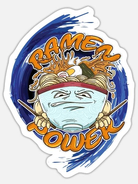 - Sticker - white matte