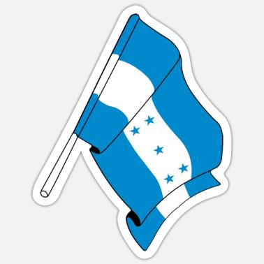 Honduras Flaggen-Aufkleber, 7,6 Cm – 2 Stück Wetterfestes Vinyl Für Auto, Helm & Fenster