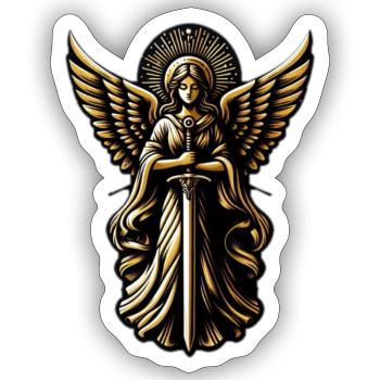 Guardian Angel - Sticker - white matte - Front