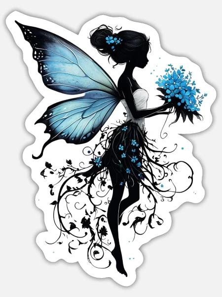  - Sticker - white matte