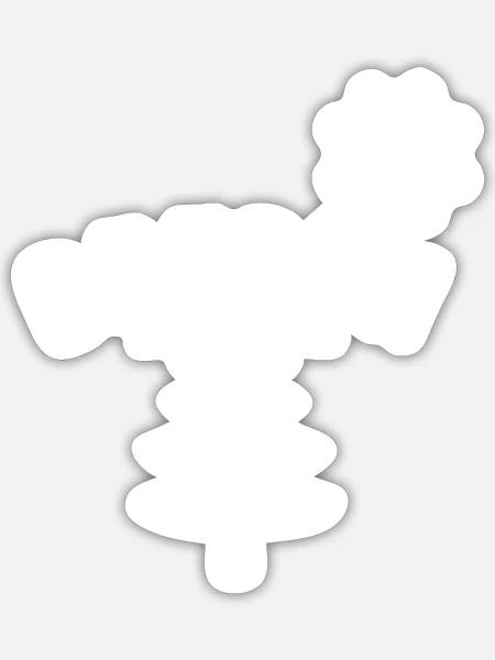 Oregon - Dave Grohl - Sticker - white matte