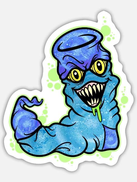 Goblin Sockz - Sticker - white matte
